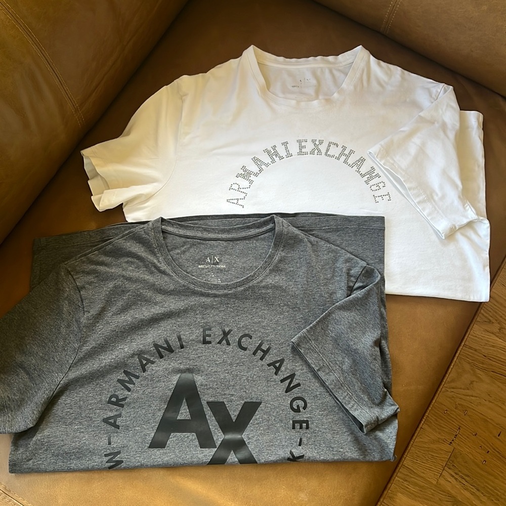 Armani Exchange 2 t-shirt bundle